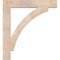 Ekena Millwork Thorton Block Smooth Bracket, Douglas Fir, 5 1/2"W x 40"D x 44"H BKT06X40X44THR05SDF - alternate 4